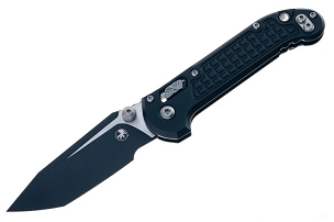 Microtech LUDT Ram-Lok T/E Frag Aluminum Black Tactical Standard