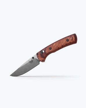 Benchmade SlipRidge Wood Modified Clip-point